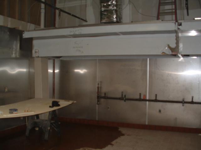 Stainless steel welding repair and fabrication - restaurant kitchen stainless steel wall coverings