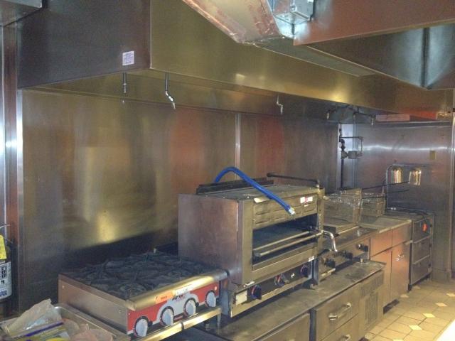 Stainless steel welding repair and fabrication - restaurant kitchen custom shelves and racks