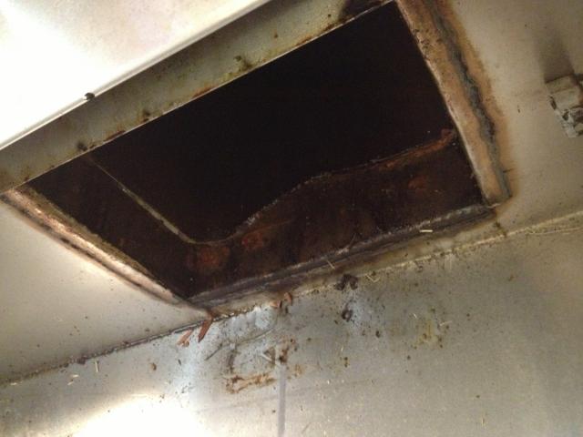 Stainless steel welding repair and fabrication - restaurant kitchen vent hood
