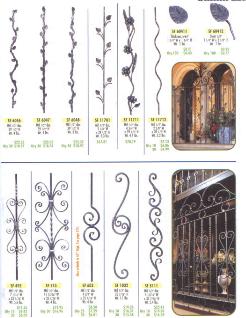 Your wrought iron fence or railing should be more than the sum of it's parts.  We can help you choose design elements that are consistent with each other.  Whether you prefer contempory or traditional, simple or elaborate, we're here to help.